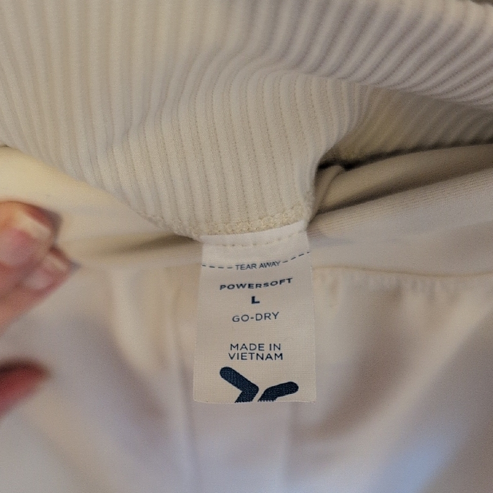 Old Navy Women's Cream Pants - Picture 2 of 3